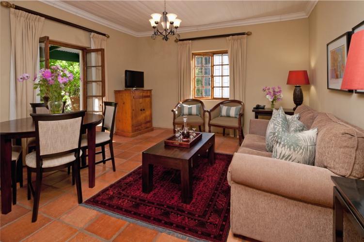 Dedoornkraal Vineyard Cottage Lounge